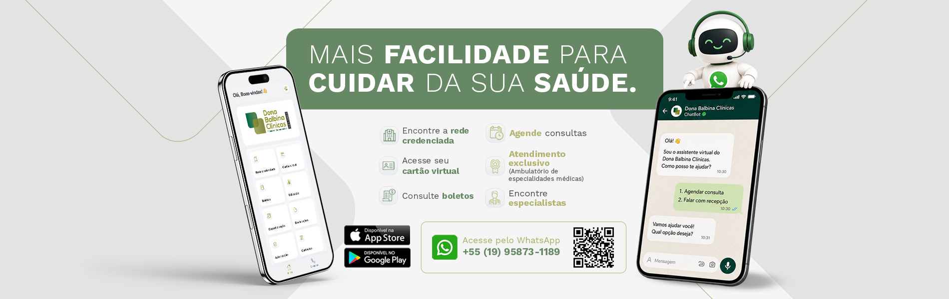 Banner - APP Hospital - Mais facilidade para cuidar da sua saúde